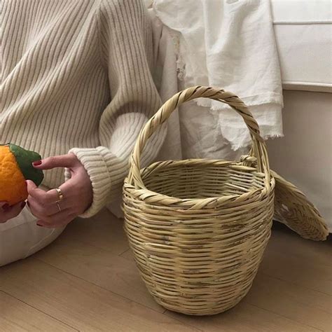 bonjour coco wicker basket.